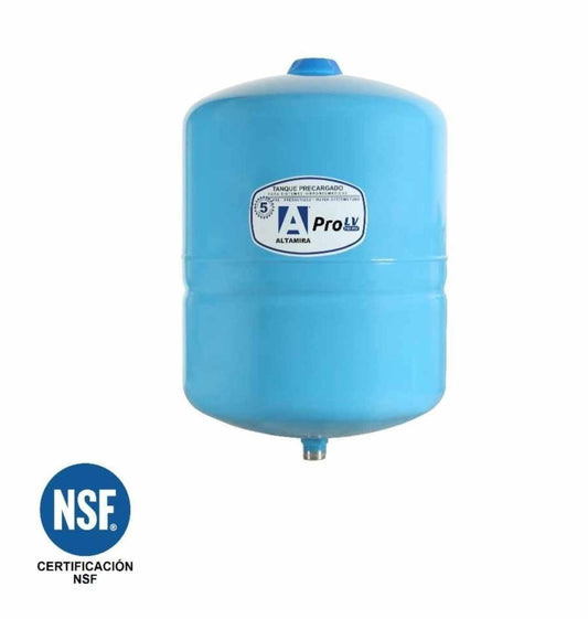 TANQUE VERTICAL ALTAMIRA ACERO 8 LTS PARA SISTEMAS DE BOMBEO INTELIGENTE