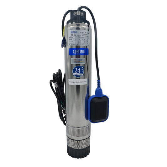BOMBA SUMERGIBLE ADELINO 1/2HP 127V