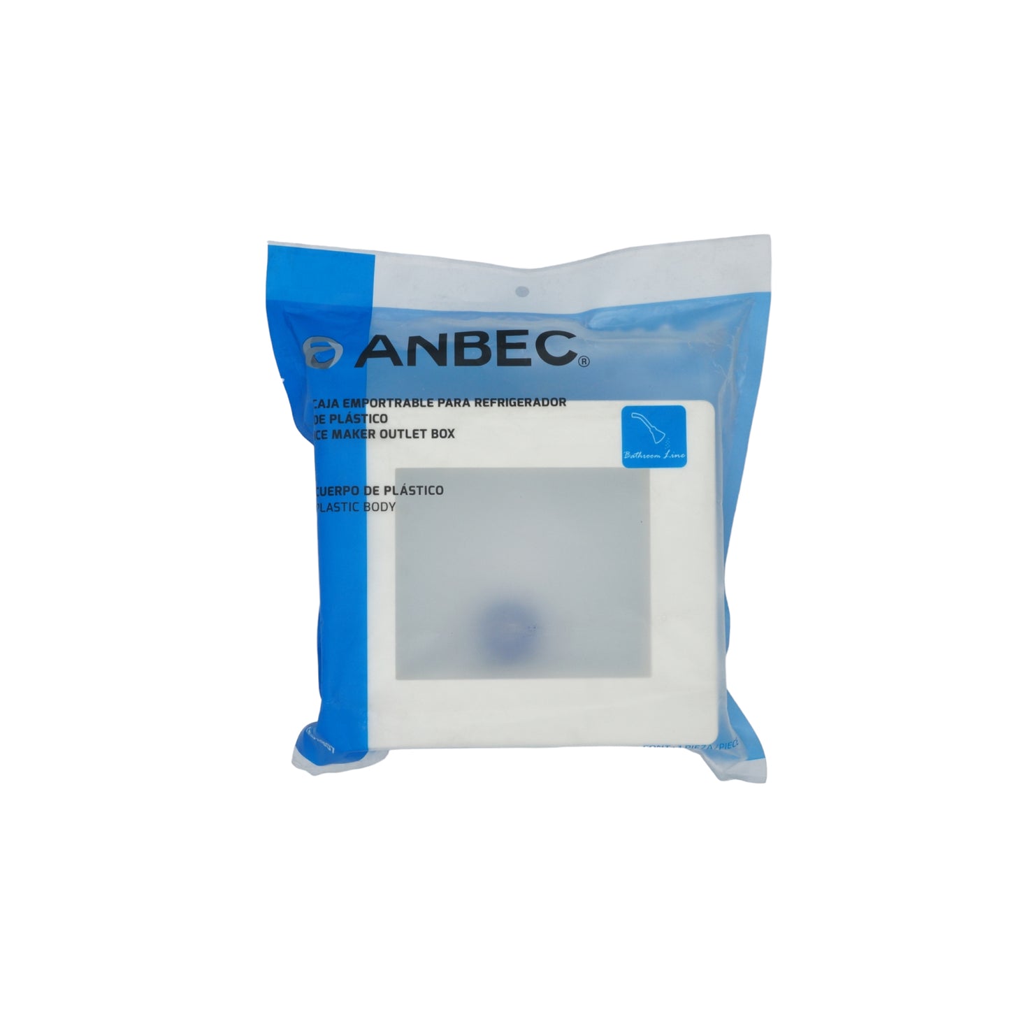 CAJA DE PLASTICO EMPOTRABLE PARA REFRIGERADOR