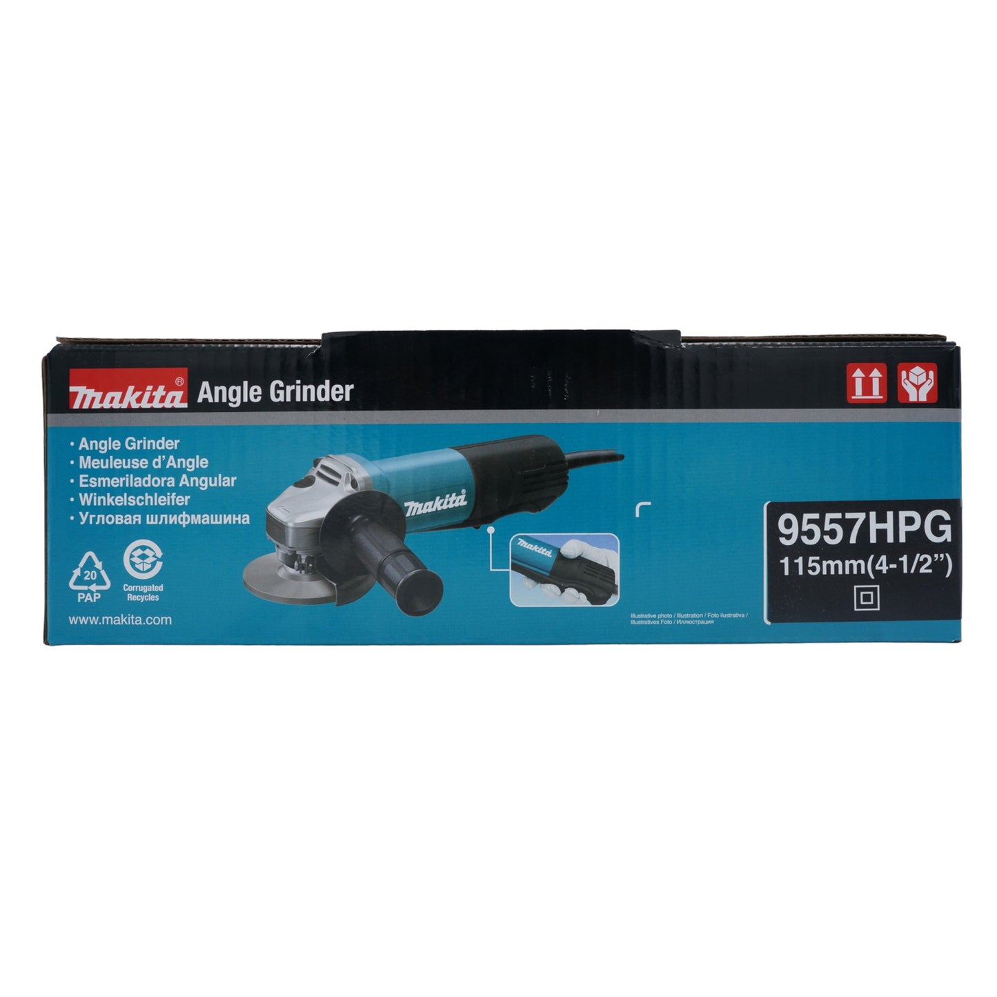 ESMERILADORA MAKITA 4 1/2 840W 9557HPG