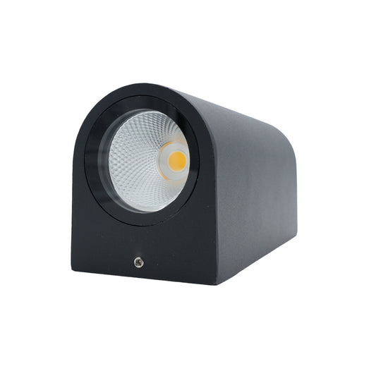 LUMINARIO ARBOTANTE DE MURO PARA INTERIOR Y EXTERIOR LITELUX 10W LLE1002N/3000