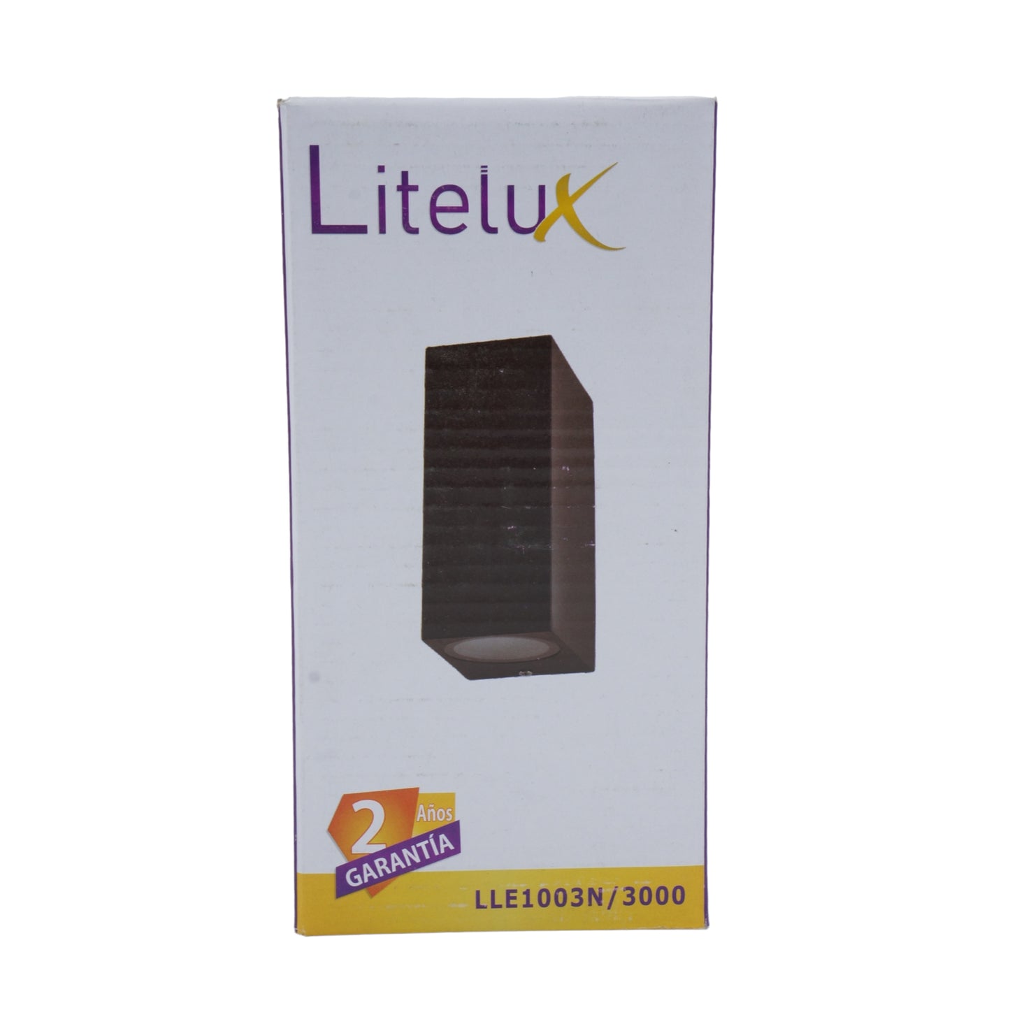 LUMINARIO ARBOTANTE DE MURO PARA INTERIOR Y EXTERIOR LITELUX 10W LLE1003N/3000