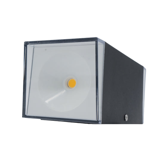 LUMINARIO ARBOTANTE DE MURO PARA INTERIOR Y EXTERIOR LITELUX 10W LLE1025N/3000