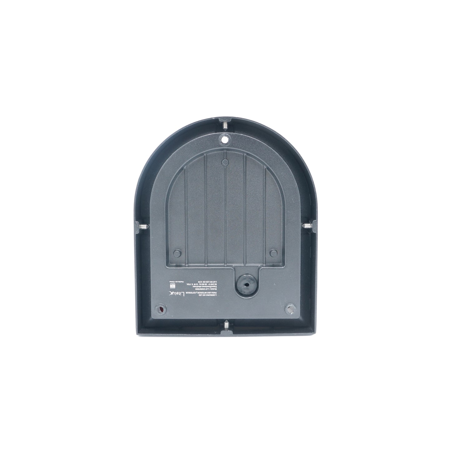 LUMINARIO ARBOTANTE DE MURO PARA INTERIOR Y EXTERIOR LITELUX 12W LLE1232N/3000