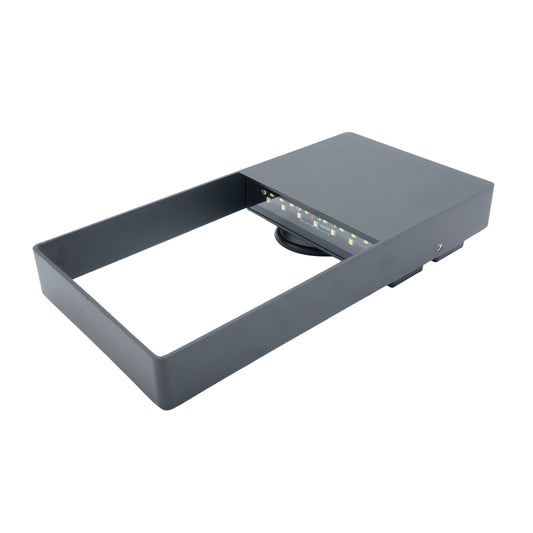 LUMINARIO ARBOTANTE DE MURO PARA INTERIOR Y EXTERIOR LITELUX 3W LLE329N/3000