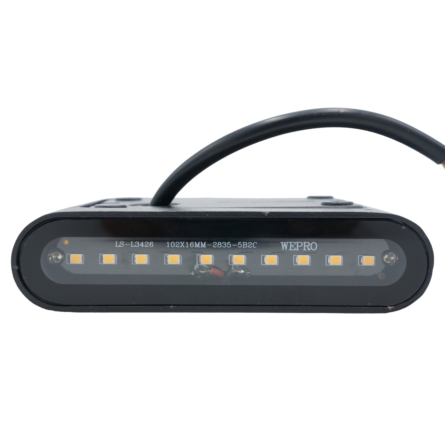 LUMINARIO ARBOTANTE DE MURO PARA INTERIOR Y EXTERIOR LITELUX 4W LLE404N/3000