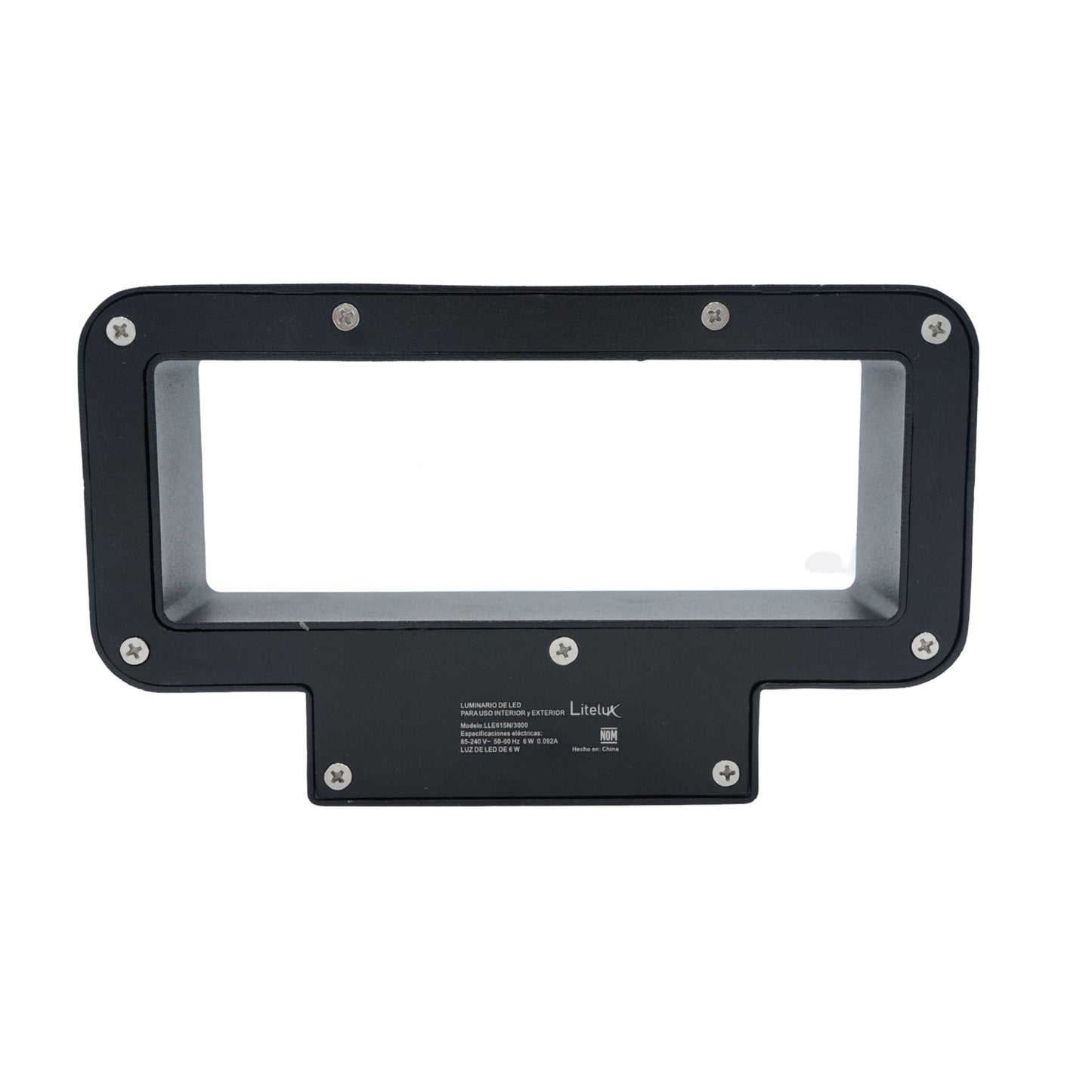 LUMINARIO ARBOTANTE DECORATIVO PARA EXTERIOR E INTERIOR LITELUX 6W LLE615N/3000