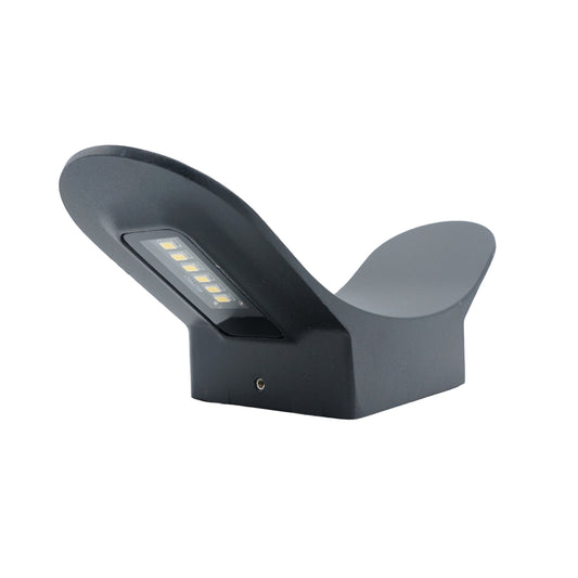 LUMINARIO ARBOTANTE DE MURO PARA INTERIOR Y EXTERIOR LITELUX 6W LLE626N/3000
