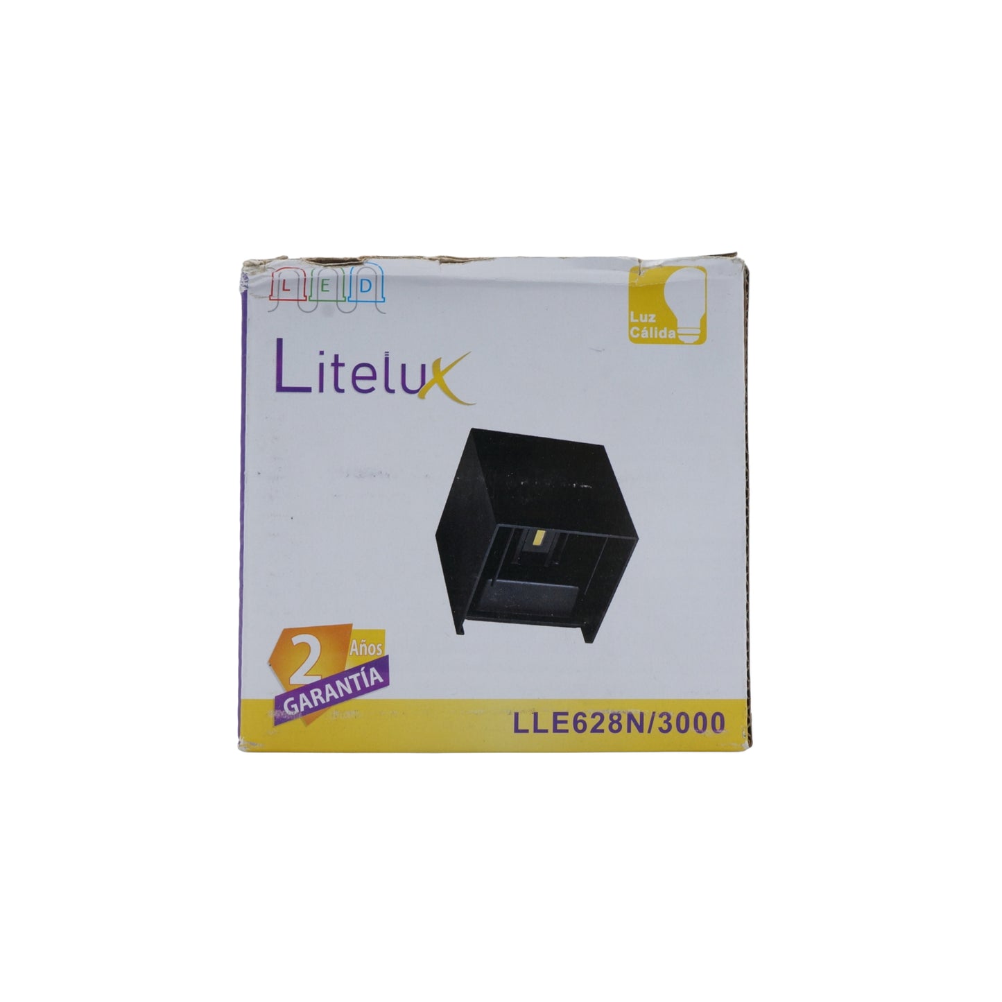 LUMINARIO ARBOTANTE DECORATIVO PARA EXTERIOR E INTERIOR LITELUX 6W LLE628N/3000