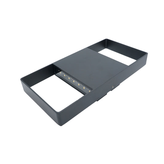 LUMINARIO ARBOTANTE DE MURO PARA INTERIOR Y EXTERIOR LITELUX 6W LLE630N/3000