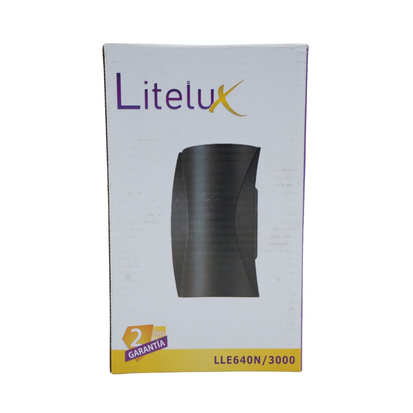 LUMINARIO ARBOTANTE DE MURO PARA INTERIOR Y EXTERIOR LITELUX 6W LLE640N/3000