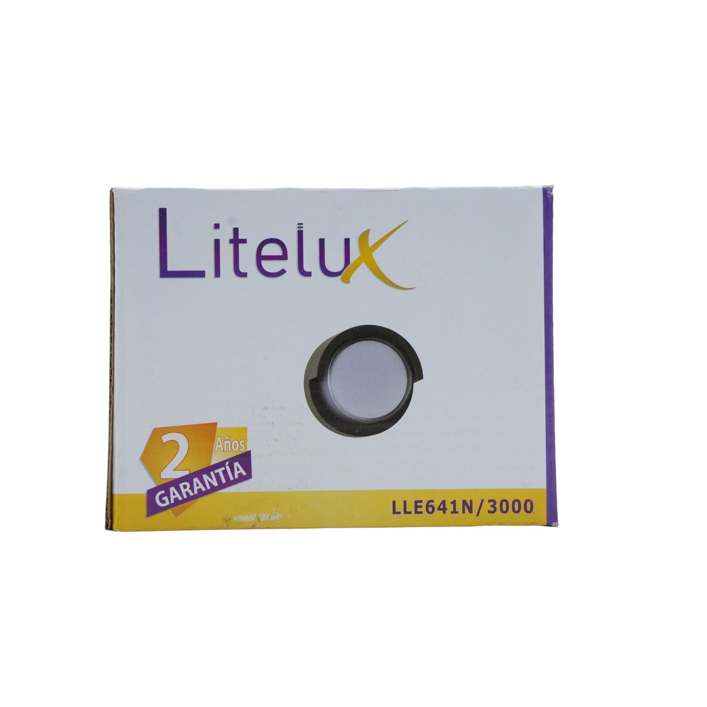 LUMINARIO ARBOTANTE DE MURO PARA INTERIOR Y EXTERIOR LITELUX 6W LLE641N/3000