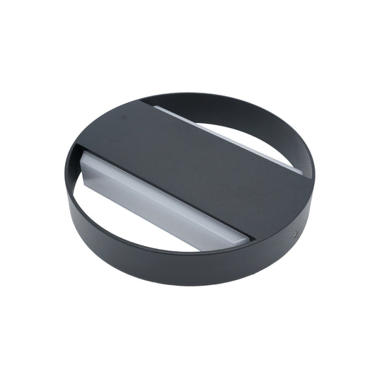 LUMINARIO ARBOTANTE DE MURO PARA INTERIOR Y EXTERIOR LITELUX 8W LLE839N/3000