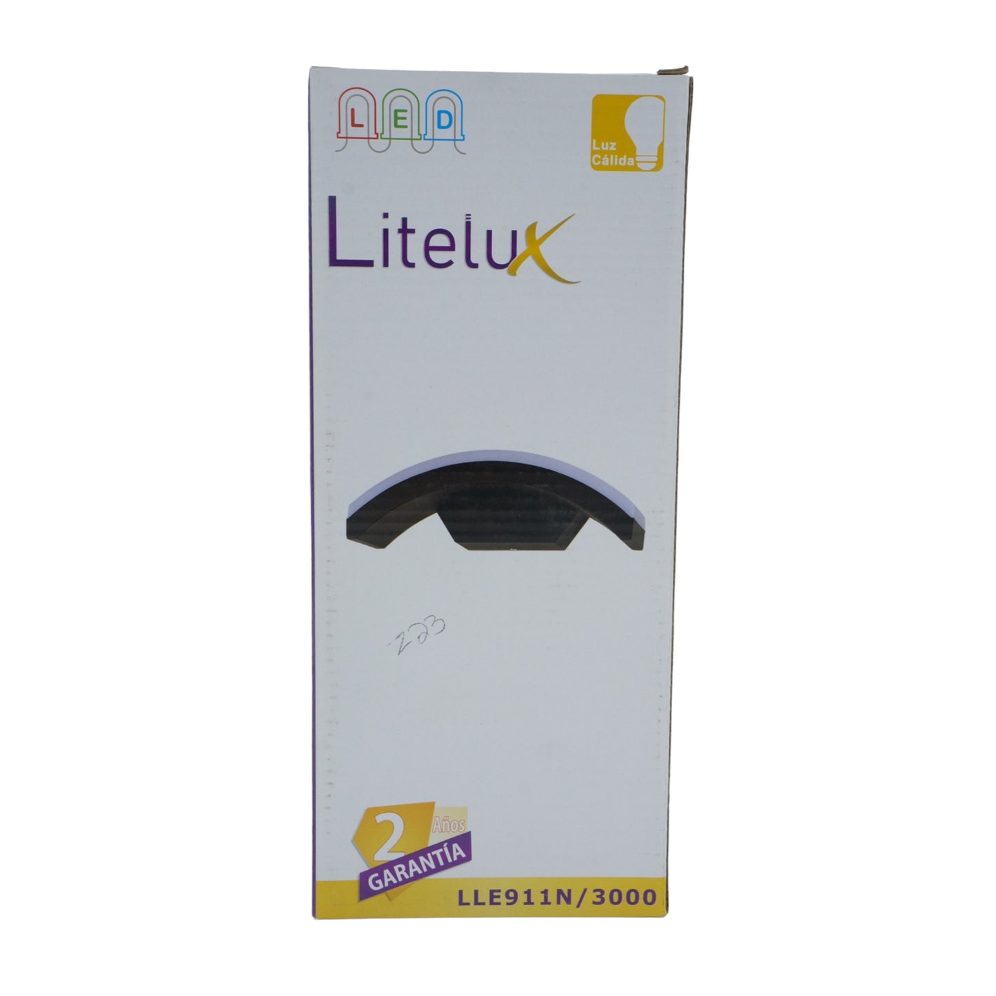 LUMINARIO ARBOTANTE DE MURO PARA INTERIOR Y EXTERIOR LITELUX 9W LLE911N/3000