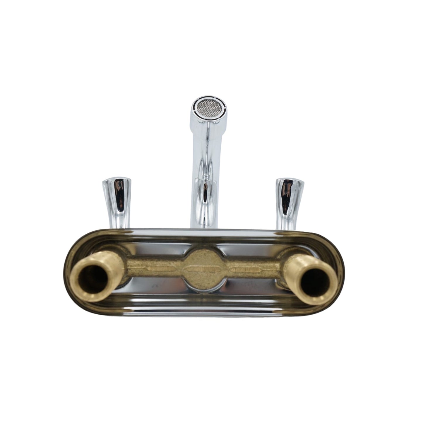 MEZCLADORA 4 PULGADAS CROMADA PARA LAVABO 24-TG