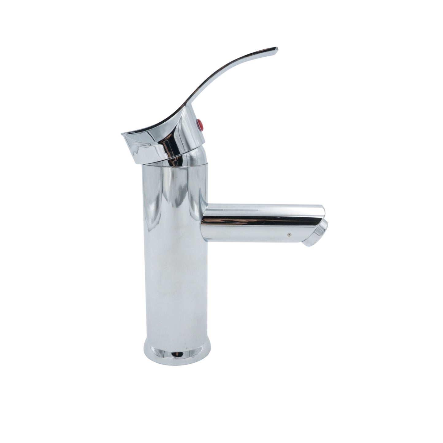 MEZCLADORA MONOMANDO PARA LAVABO CROMADO SIN CHAPETON