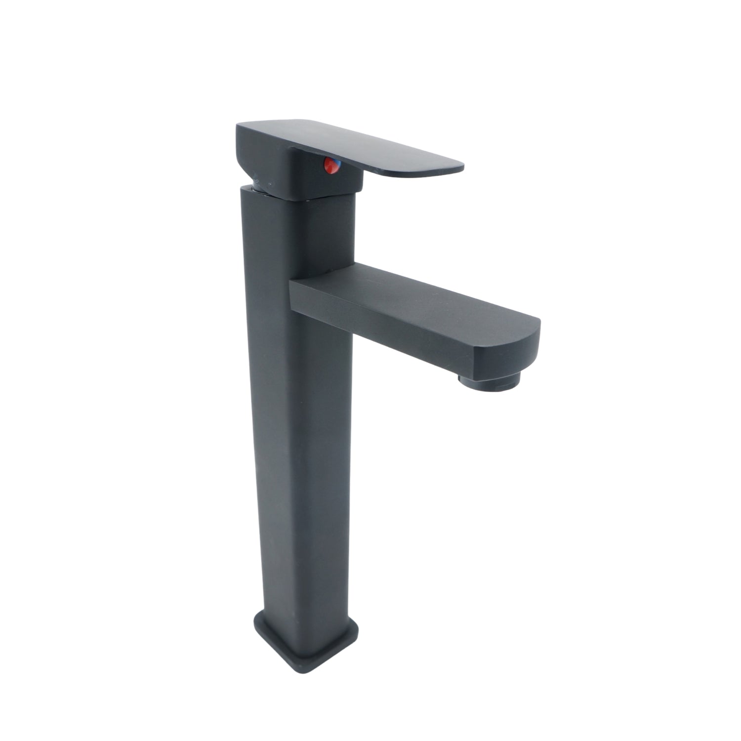 MEZCLADORA MONOMANDO NEGRO MATE PARA LAVABO BITKA 20153