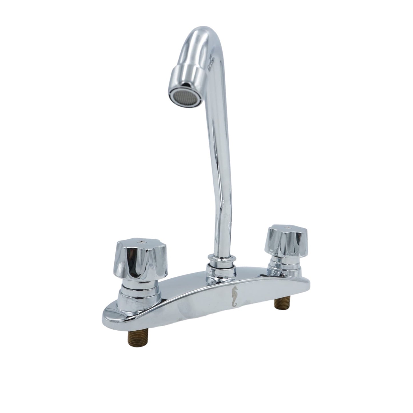 MEZCLADORA PARA FEGADERO CON CHAPETON CERAMICO CROMADA RUGO 8-IC