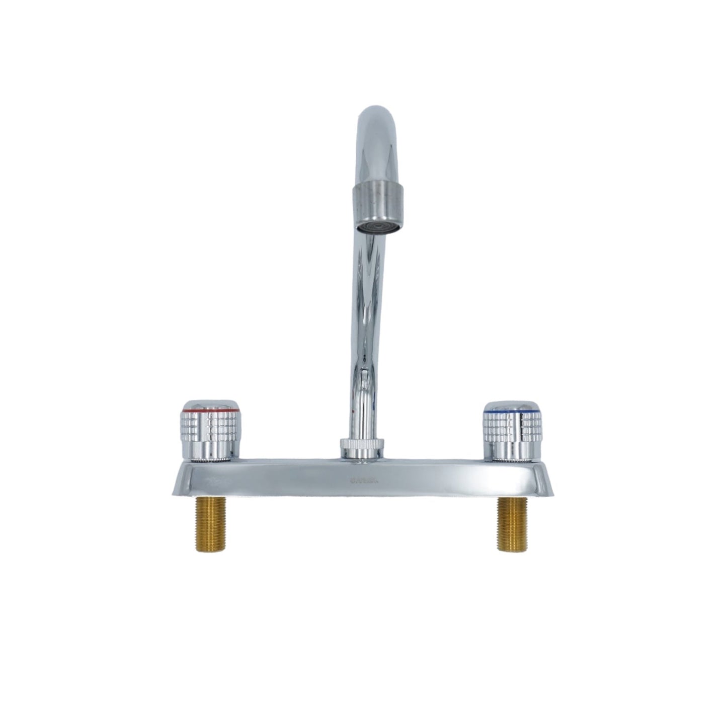 MEZCLADORA PARA FREGADOR CROMADA CUBIERTA MANERALES METALICOS ANBEC MEZF8005