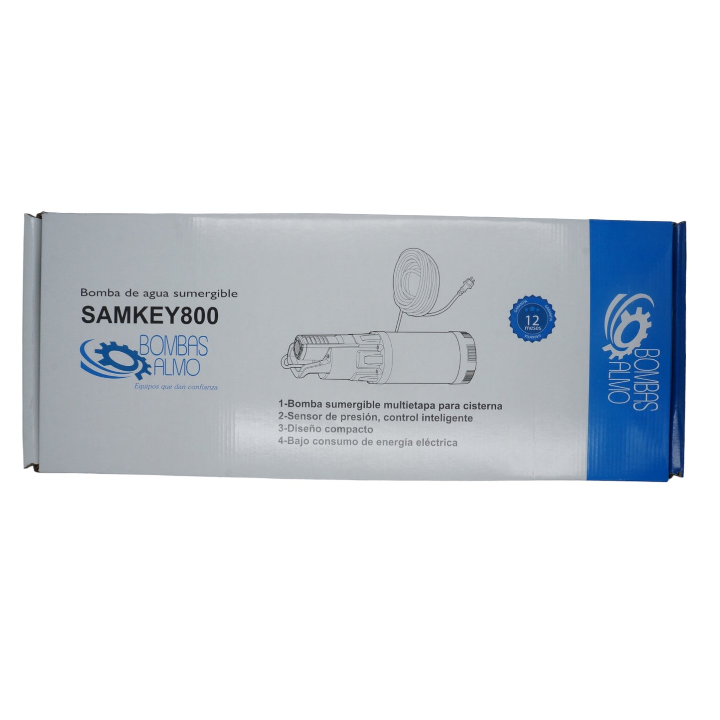 PRESURIZADOR ALMO SAMKEY800 CON TANQUE PRECARGADO 2 LITROS