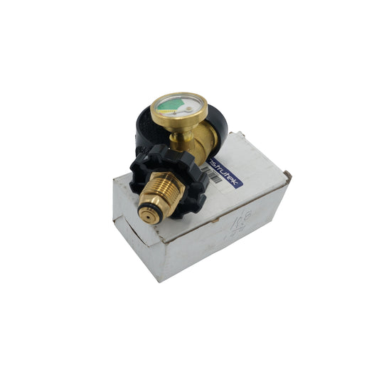 REGULADOR DE GAS CON MEDIDOR Y NIPLE TERMINAL AZTECA