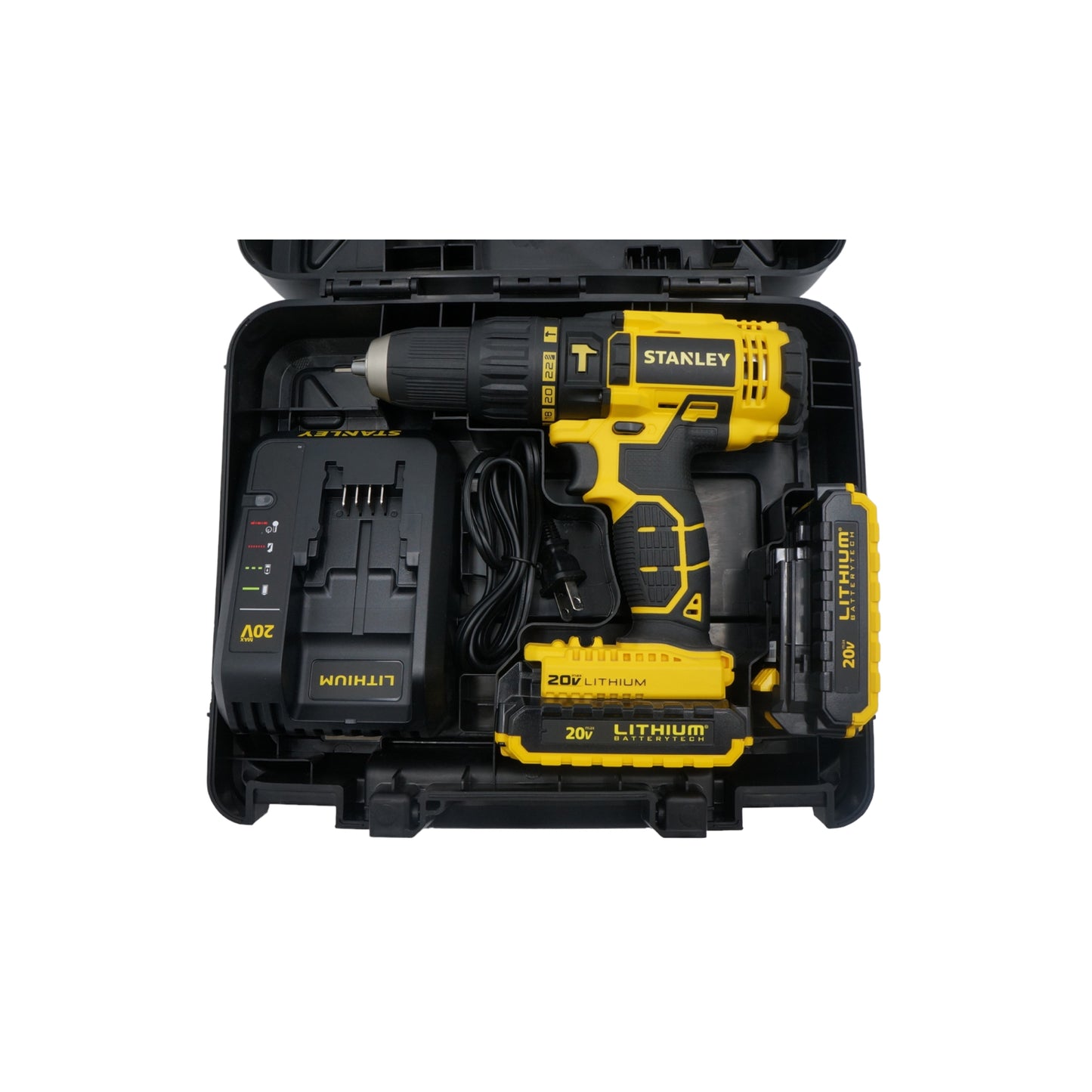 ROTOMARTILLO STANLEY 1/2" 20V SCH201C2K