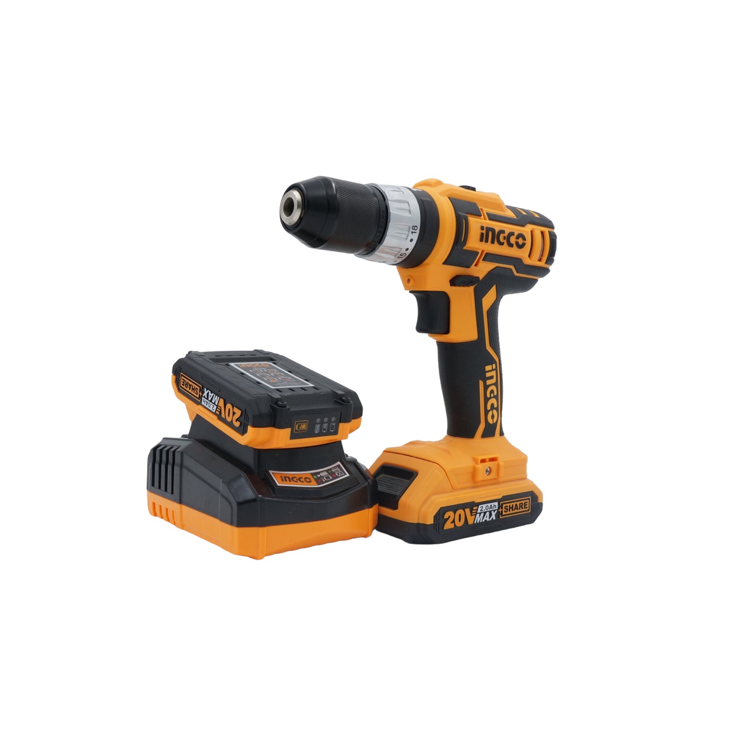 TALADRO INALAMBRICO INGCO UCIDLI228180 PORTATALADRO Y BATERIA