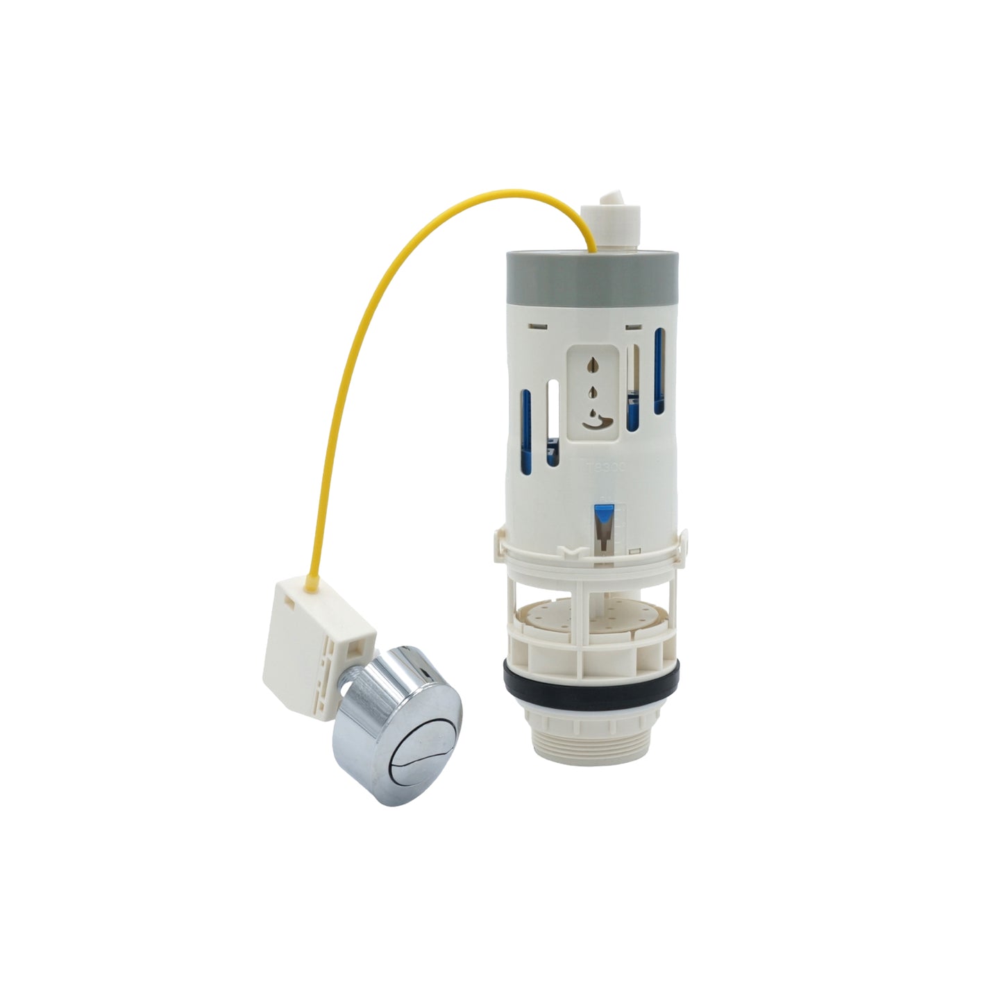 VALVULA DE DESCARGA DUAL PARA SANITARIO DE DOS PIEZAS CON DESCARGA DE 2" (50MM) COFLEX P-B6023