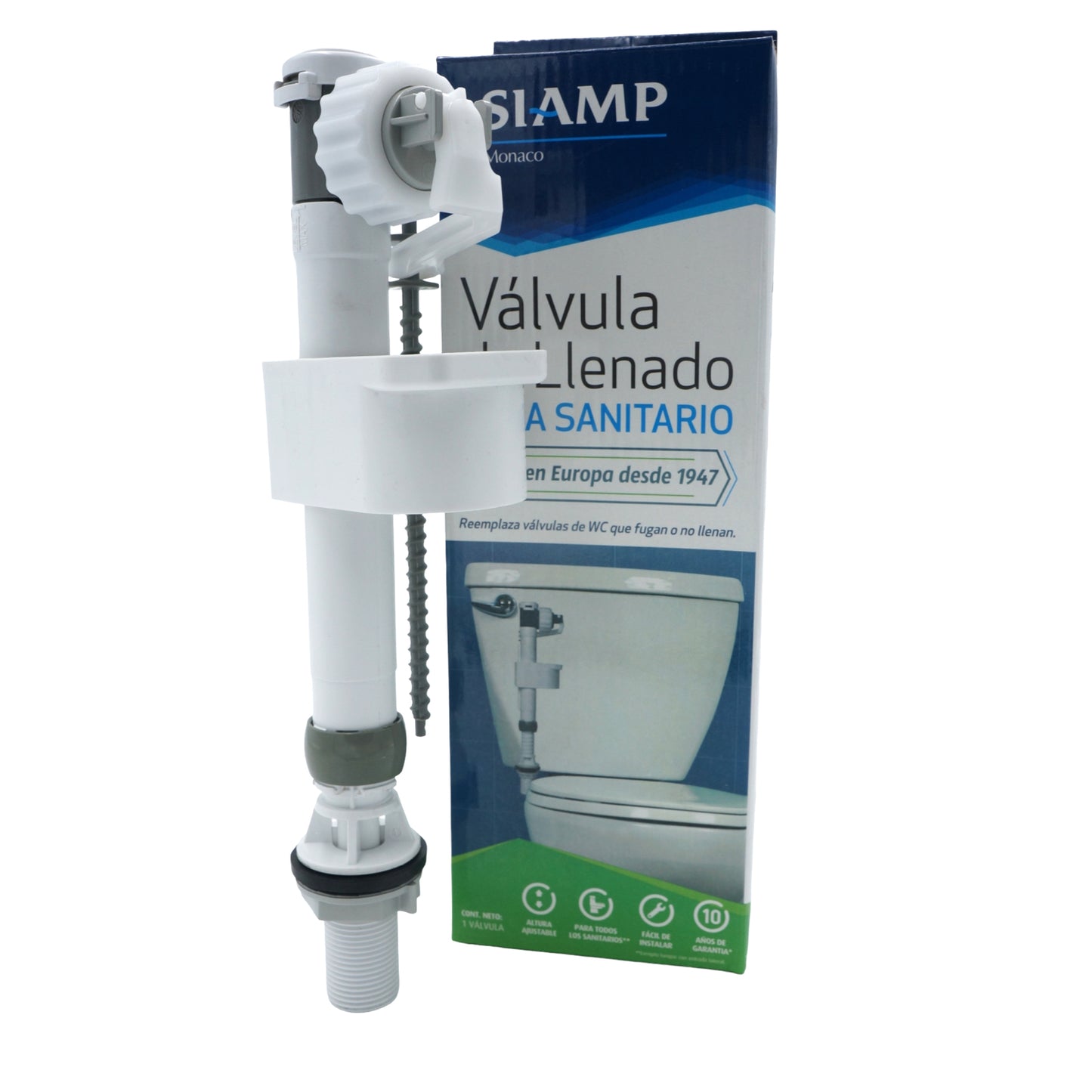 VALVULA DE LLENADO PARA SANITARIO SIAMP 99T