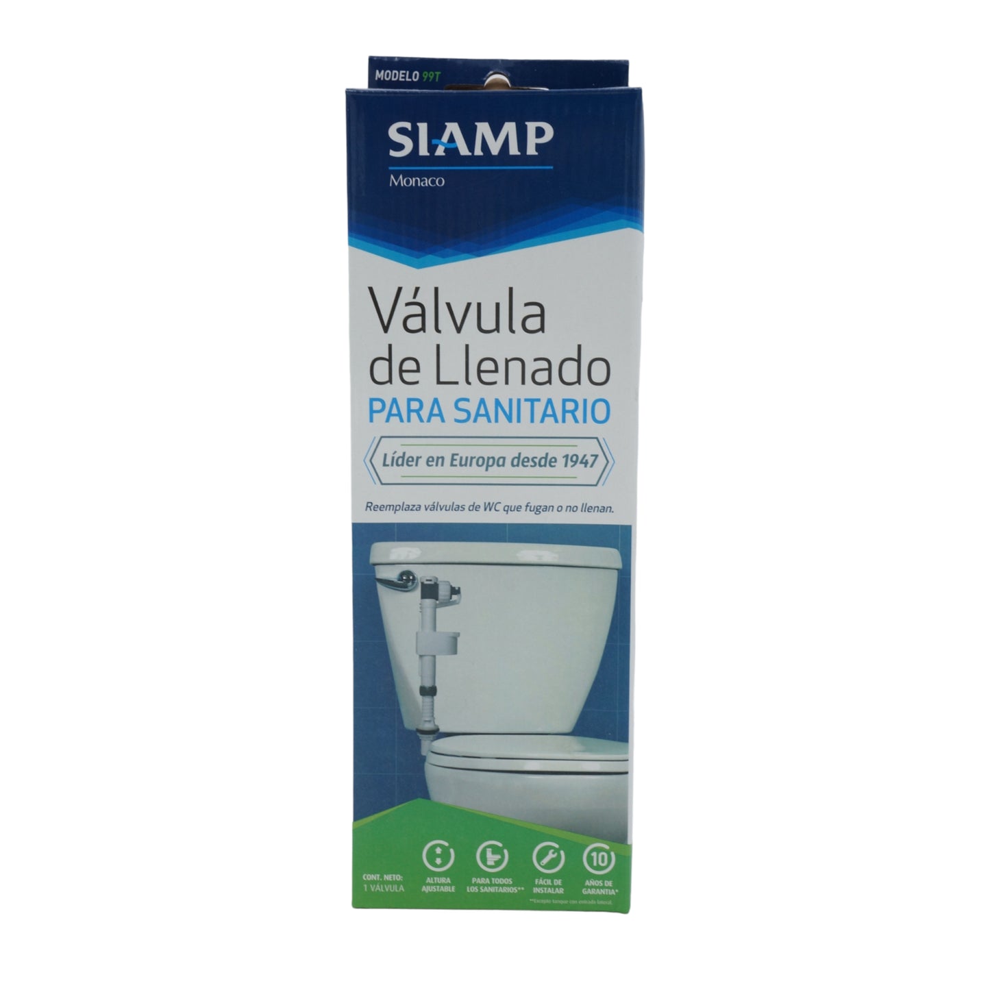 VALVULA DE LLENADO PARA SANITARIO SIAMP 99T