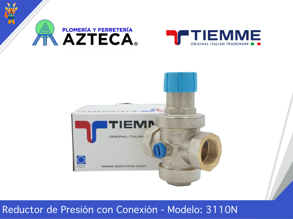 VALVULA REDUCTORA DE PRESION TIEMME 1