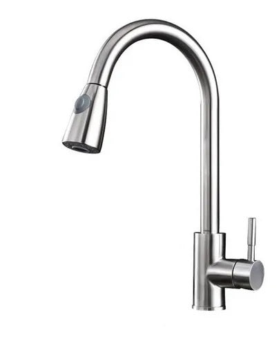 MONOMANDO PARA FREGADERO CUELLO ALTO SATIN LION TOOLS 3562