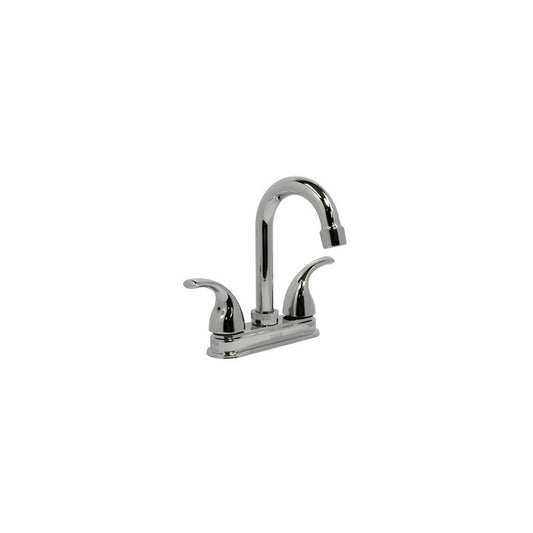 MEZCLADORA 4 PULGADAS CROMADA PARA LAVABO 24-TG