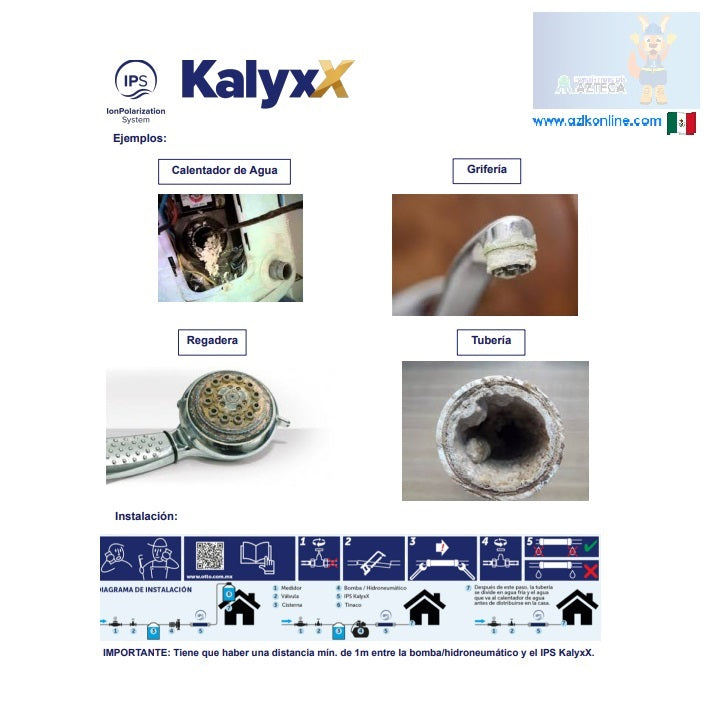 DISPOSITIVO ELIMINADOR DE SARRO IPS KALXX 1"