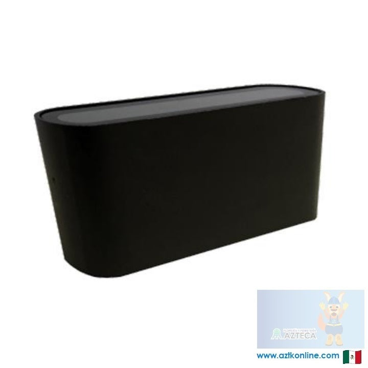 LUMINARIO ARBOTANTE DE MURO PARA INTERIOR Y EXTERIOR LITELUX 8W LLE805N/3000