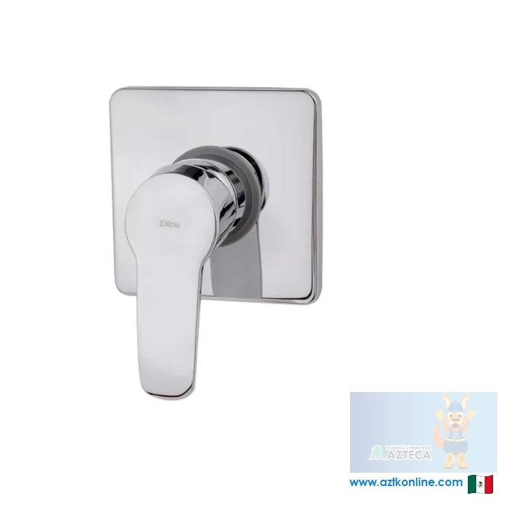 MONOMANDO DE EMPOTRAR PARA REGADERA CROMO DICA 4475E
