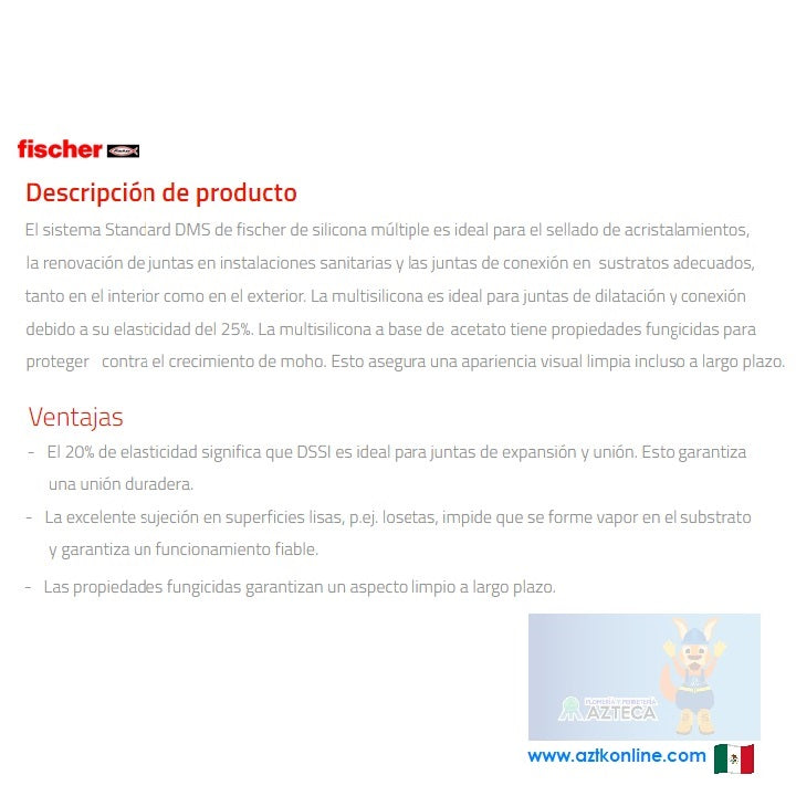 SILICON FISCHER MULTISILICONA STANDARD DMS BLANCO 280ML